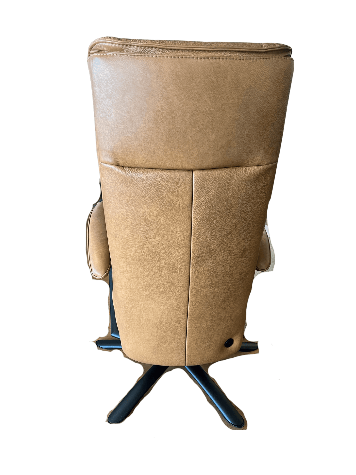 Relaxsessel Leder Braun mit 2 Motoren