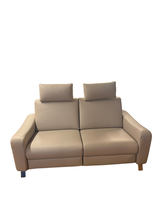 Polstergarnitur Leder Angora