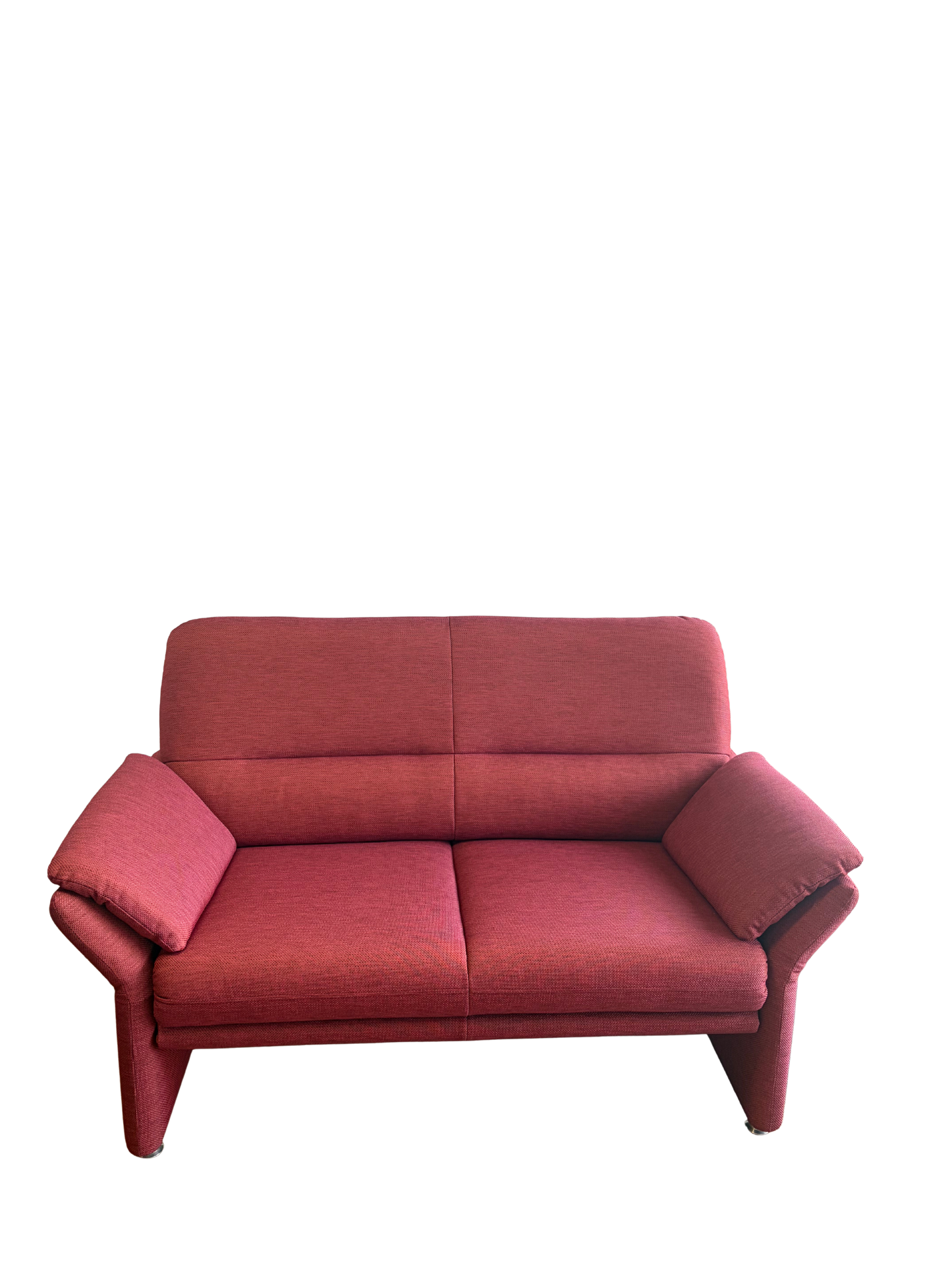 Polstergarnitur Stoff Himbeer