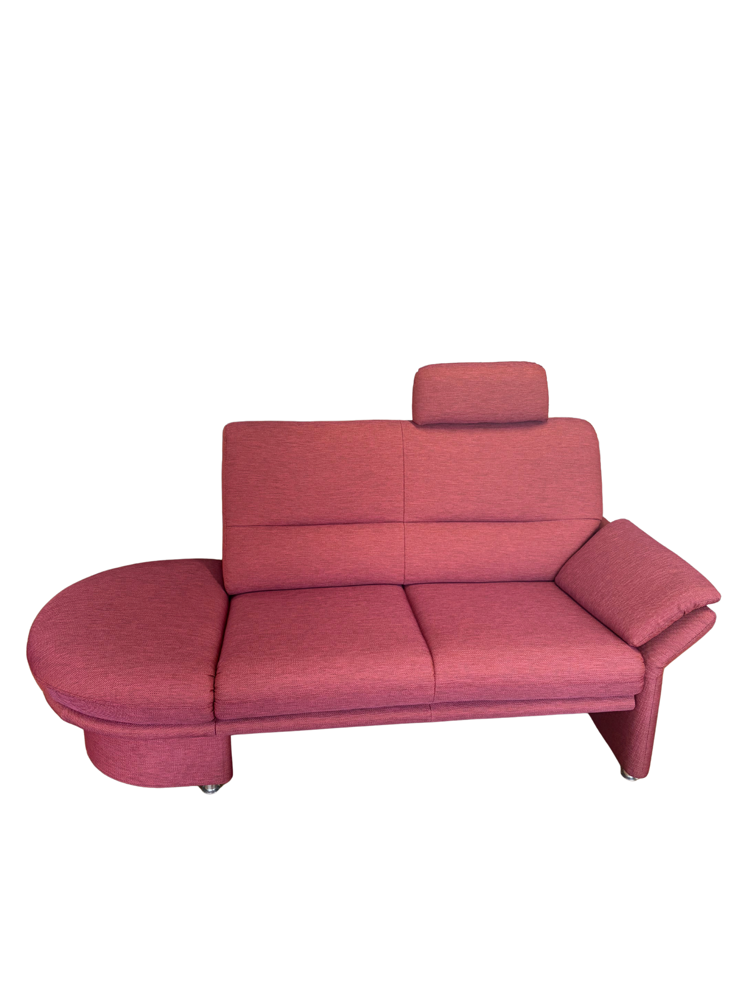 Polstergarnitur Stoff Himbeer